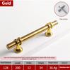 12 Pcs Modern Zinc Alloy Black Gold Door Handles Kitchen Cabinet Handles Solid Drawer Knobs Fashion Furniture Handle Hardware