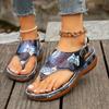 Fashion 2025  Women's Shoes Pinch Toe Women's Sandals Fashion Color Matching Beach Sandals Women Summer Plus Size Flat Sandals