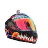 New Locomotive Motorcycle Men's and Women's 3c Full Helmet Motorcycle Personalized Handsome Safety Helmet Winter Windshield Helmet