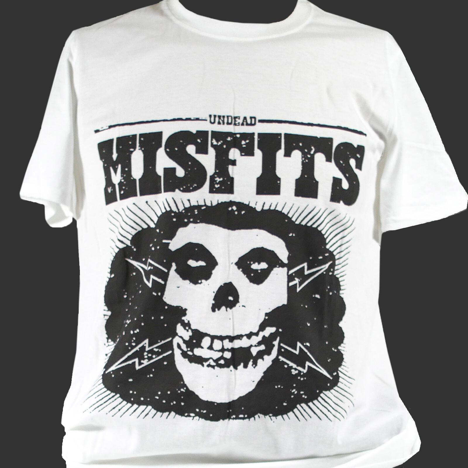 MISFITS GOTH METAL PUNK ROCK T-Shirt Mens Womens Tees Top unisex S-3XL 4XL
