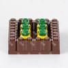 Serie Fattoria Verdura e Frutta Coltivazione Blocchi da Costruzione Fai da Te Modello Campo di Ananas Carote Zucca Giocattoli Per Bambini MOC0088