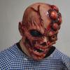 Scary Deformed Creature Latex Mask Bulging Head Monster Face with Horror Eye Halloween Costume Party Cosplay Prop