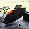 Flyers Hockey Logo Art Umbrella Folding umbrella, automatic umbrella 8-Frame for Travel, camping Use Gift for Halloween Christmas