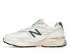 New Balance 990v4 Made In USA X Teddy Santis Low White Green - U990TC4