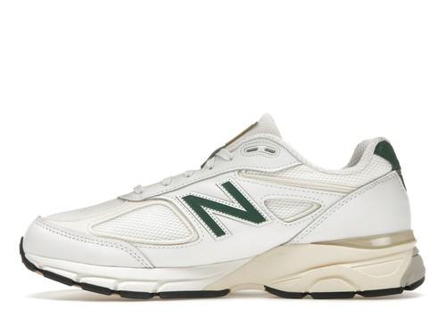 New Balance 990v4 Made in USA x Teddy Santis Low White Green - U990TC4