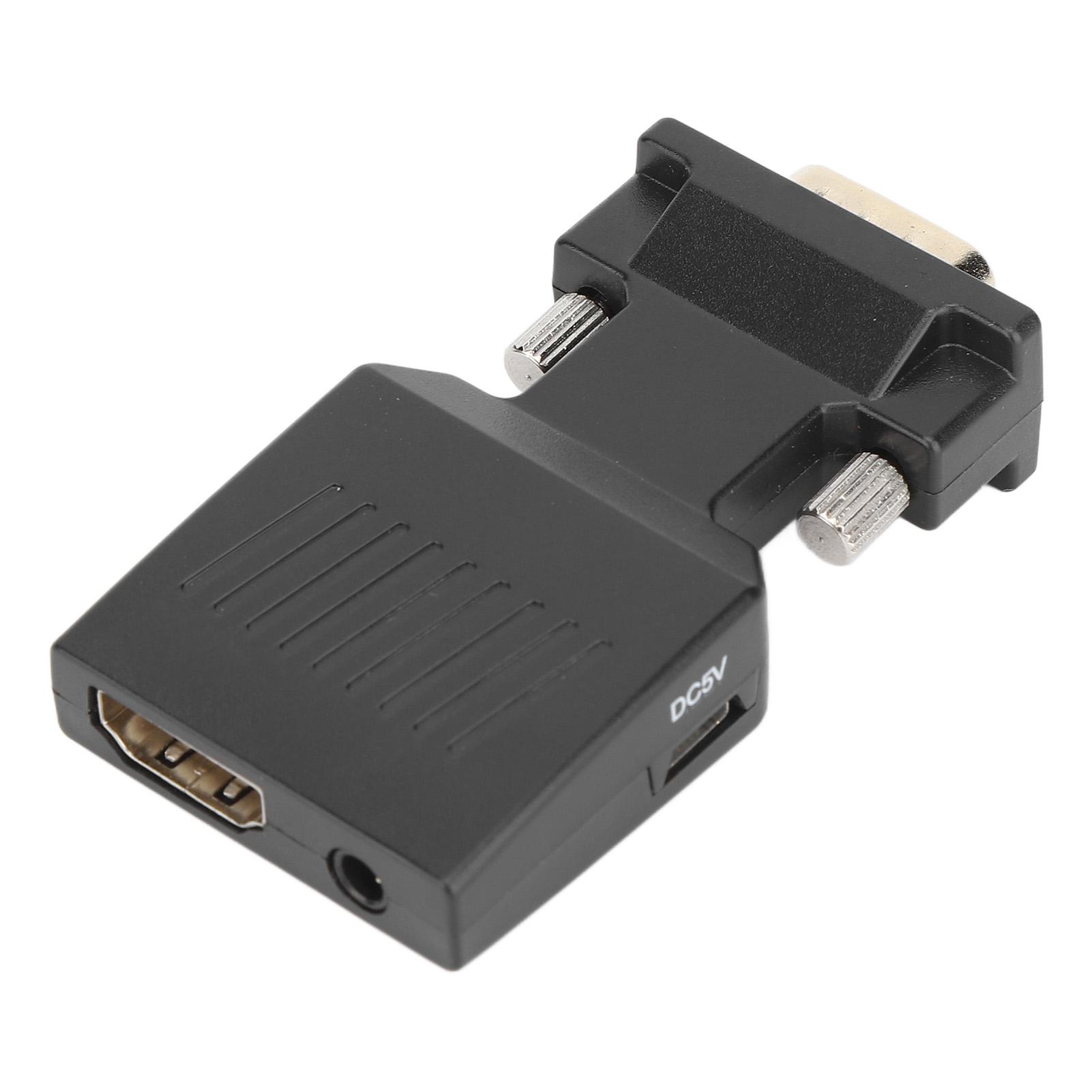 

VGA Male to HD Multimedia Interface Female 1080P HD Converter for Computers Laptops Projectors