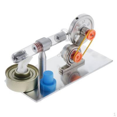 Mini Motor Model with LED - External Combustion Engine Kits Science Physics Educational