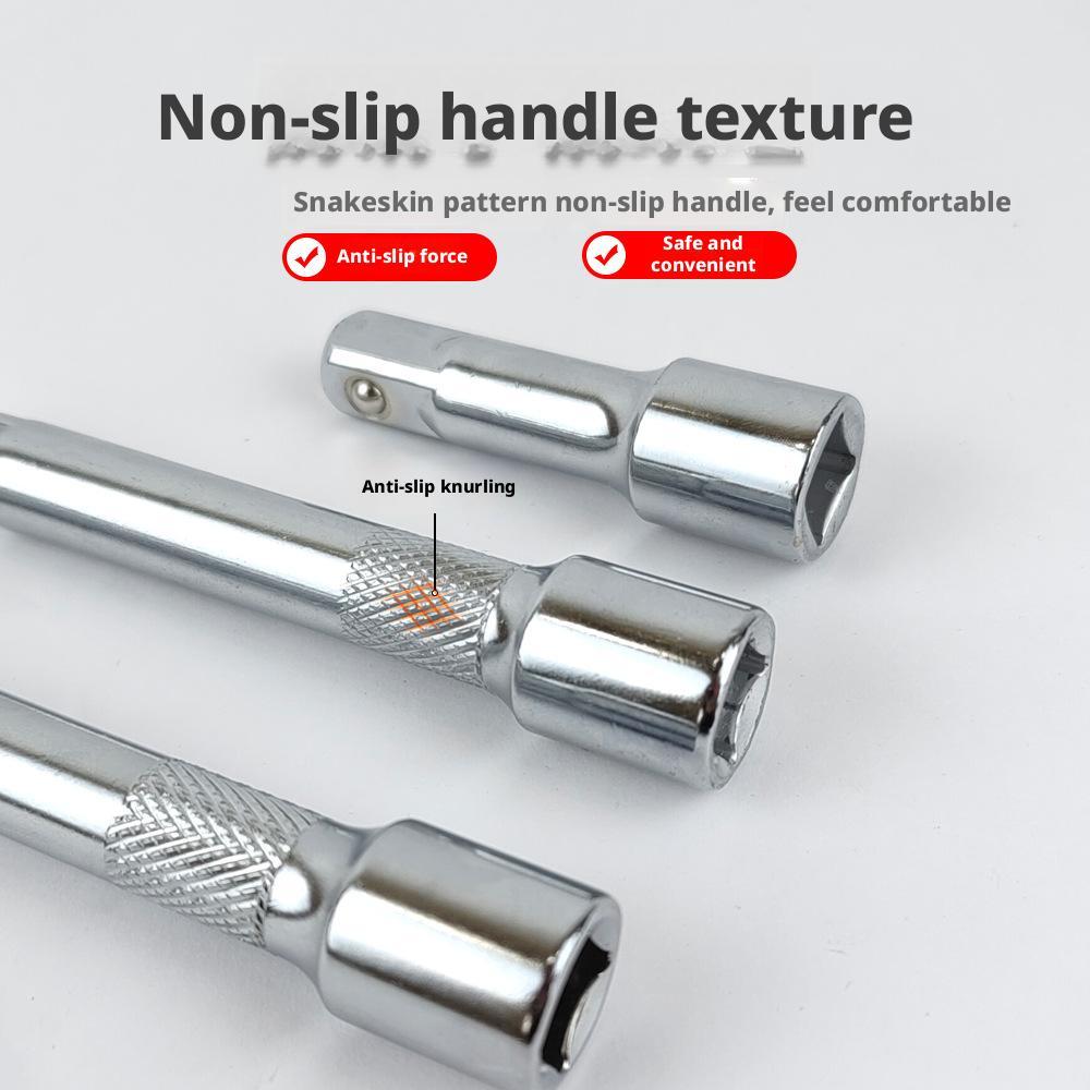 1/2" Socket Ratchet Wrench Extension Rod Connecting Rod Sleeve Long Bar Steering Sleeve Connecting Rod Accessories Extension Rod