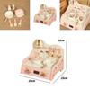 Wooden Simulation Kitchen Cooking Utensils Children Puzzle Toy Set For Imaginative Play And Development