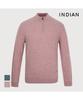 INDIAN Wool Solid Half Zip_Mitbh4Wb106