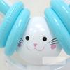 Outdoor Inflatable Easter Rabbit Hoop Throwing Game Bunny Ears Ring Toss Toy Party Parent-Child Interaction Toy for Adults Kids