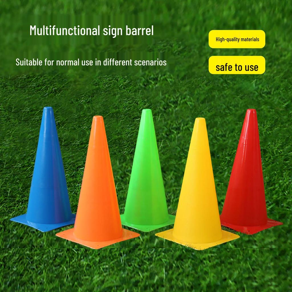 48CM Multi-functional Soft Football Training Cones - Square Base Obstacle Markers