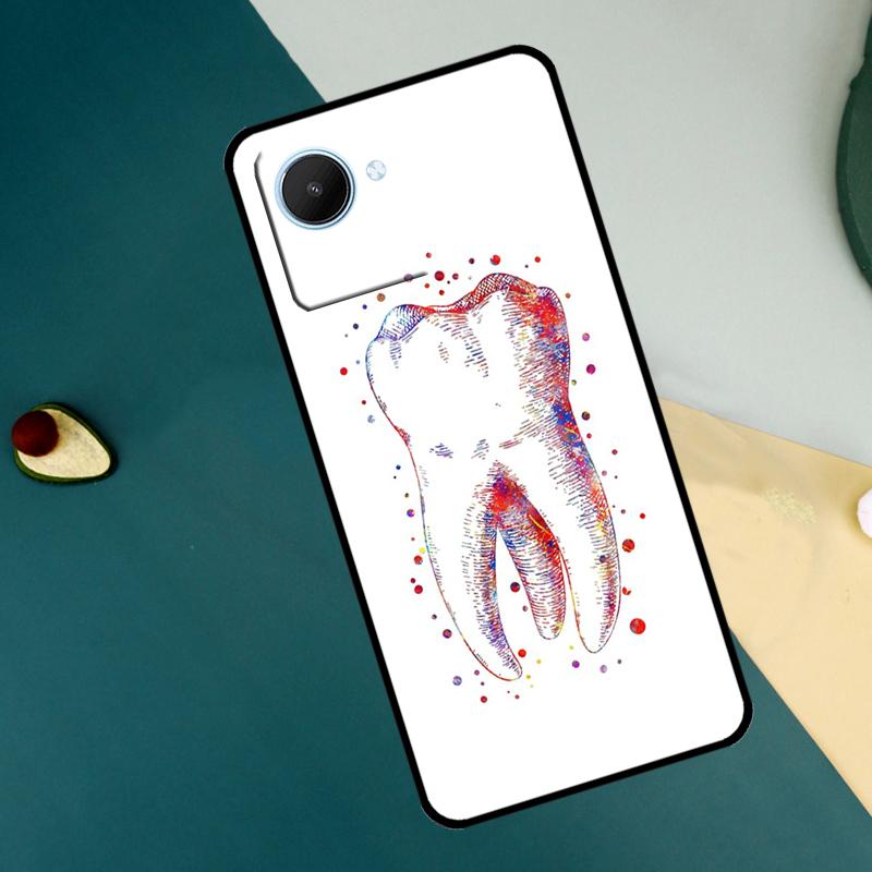 

The Dentist Tooth For Realme C67 C53 C55 C75 C71 C61 C33 C63 C51 C65 11 12 13 14 15 Pro Plus GT6 GT7 Pro Case Realme C51