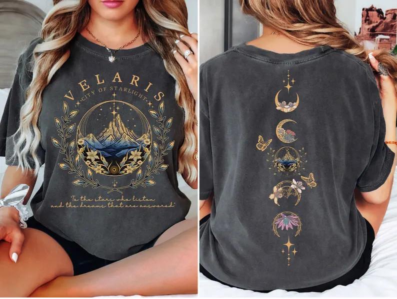 Court of Thorns And Roses Velaris Shirt, Thorns and Roses Court of Dreams Shirt
