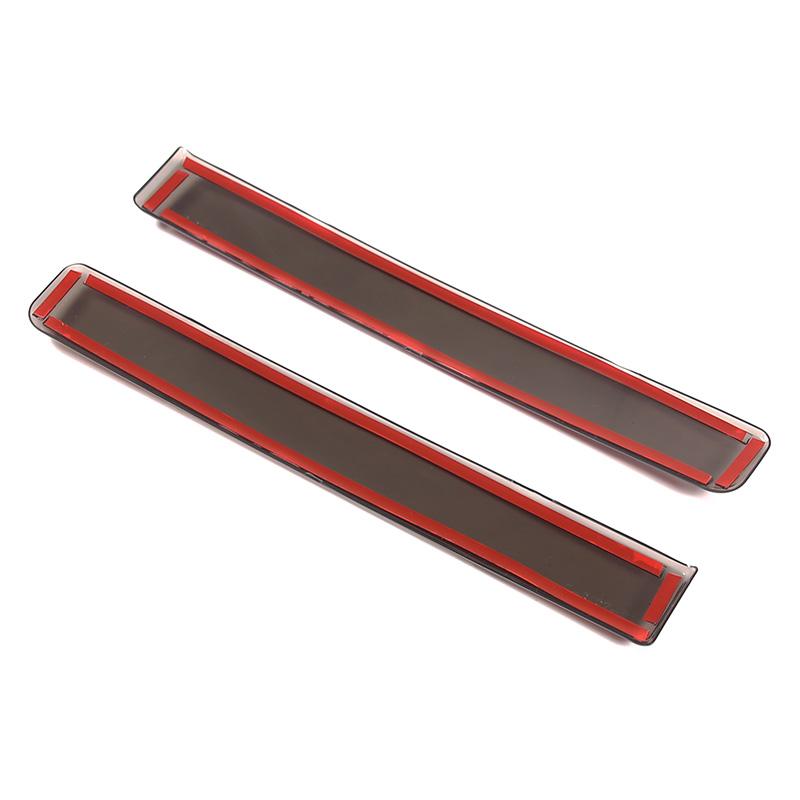 For Land Rover Defender 90 110 130 2020 2021 2022 2023 2024 ABS Black Car Rear Fog Lamp Cover Sticker Car Exterior Accessories
