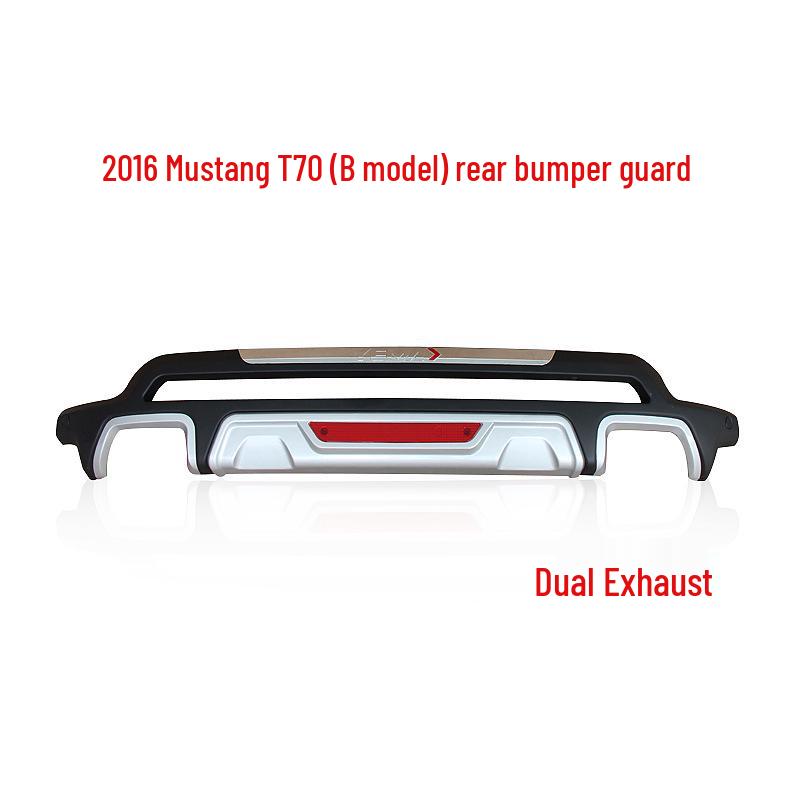 

Mustang T70 Front & Rear Bumpers with Guard Bars and Plates, Modified Anti-Collision Design Special price
