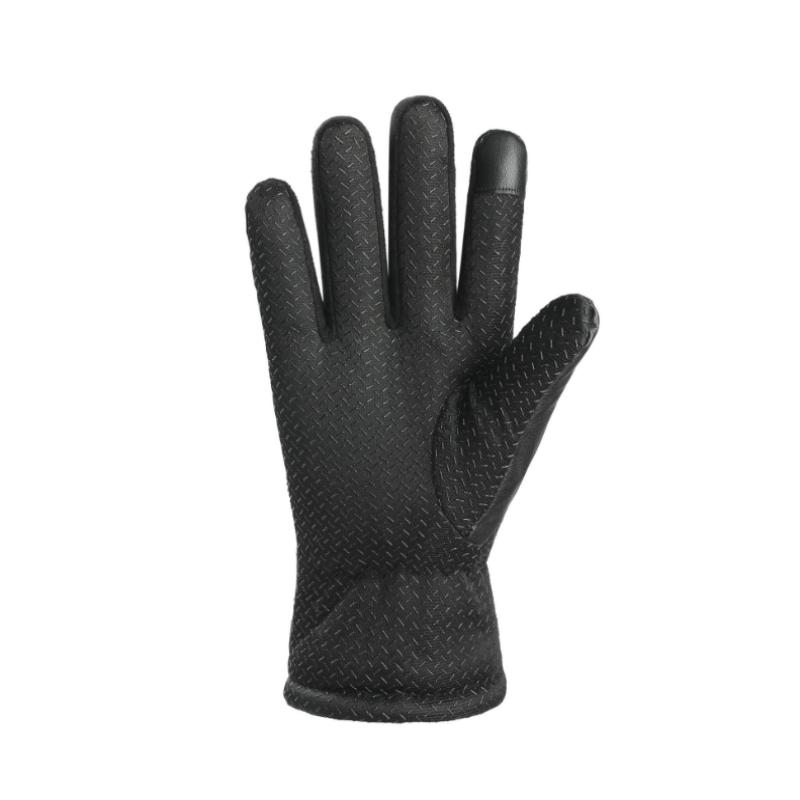 Men'S Winter Glove Thickened Fleece Lined Touchscreen Waterproof Windproof Cold Resistant Motorcycle Riding Outdoor Skiing Glove
