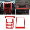 Center Console GPS Navigation & Dash Storage Box Panel Trim For Ford F150 15-20