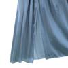 Unused Noble Made In Japan Long Length Bright Satin Front Slit Gathered Skirt Women Used