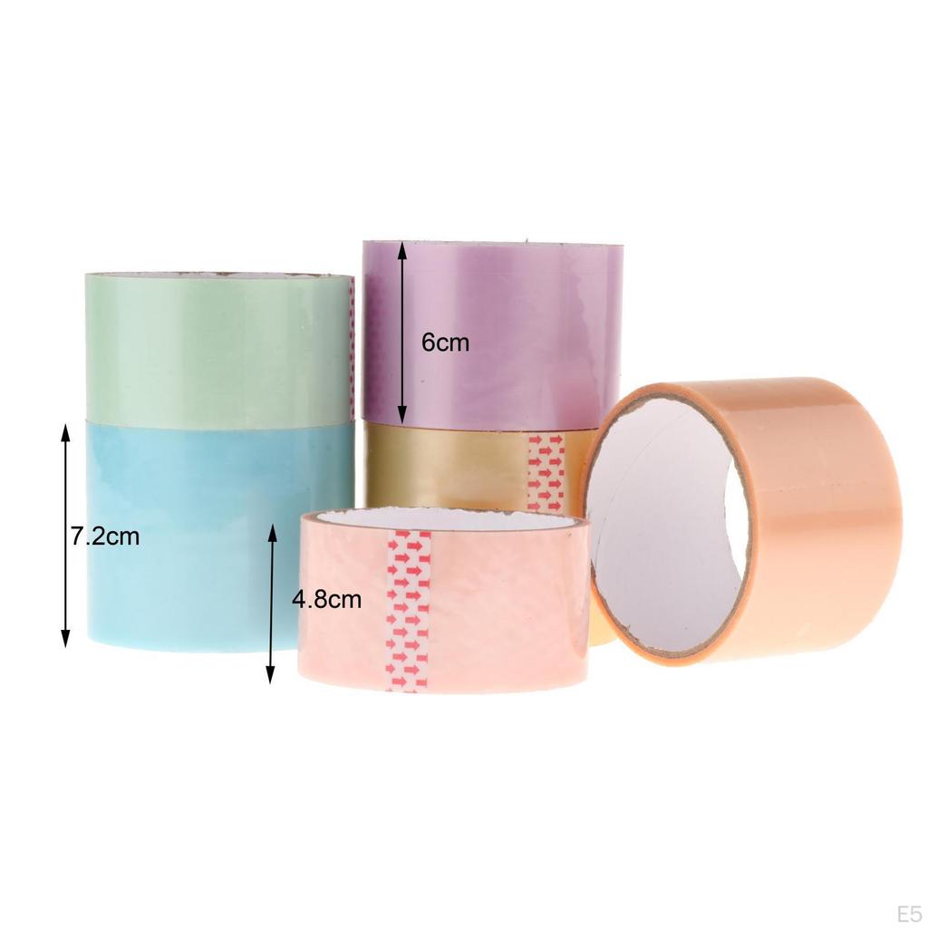 6x Klebekugel-Tapes Klebeband Dekorative Pädagogische Spielzeuge DIY Basteln Handgemacht