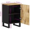 Bathroom Cabinet 38 X 33 X 58 Cm Solid Mango Wood