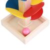 Wooden Tree Ball Run Track Game Kids Children Intelligence Educational Toy