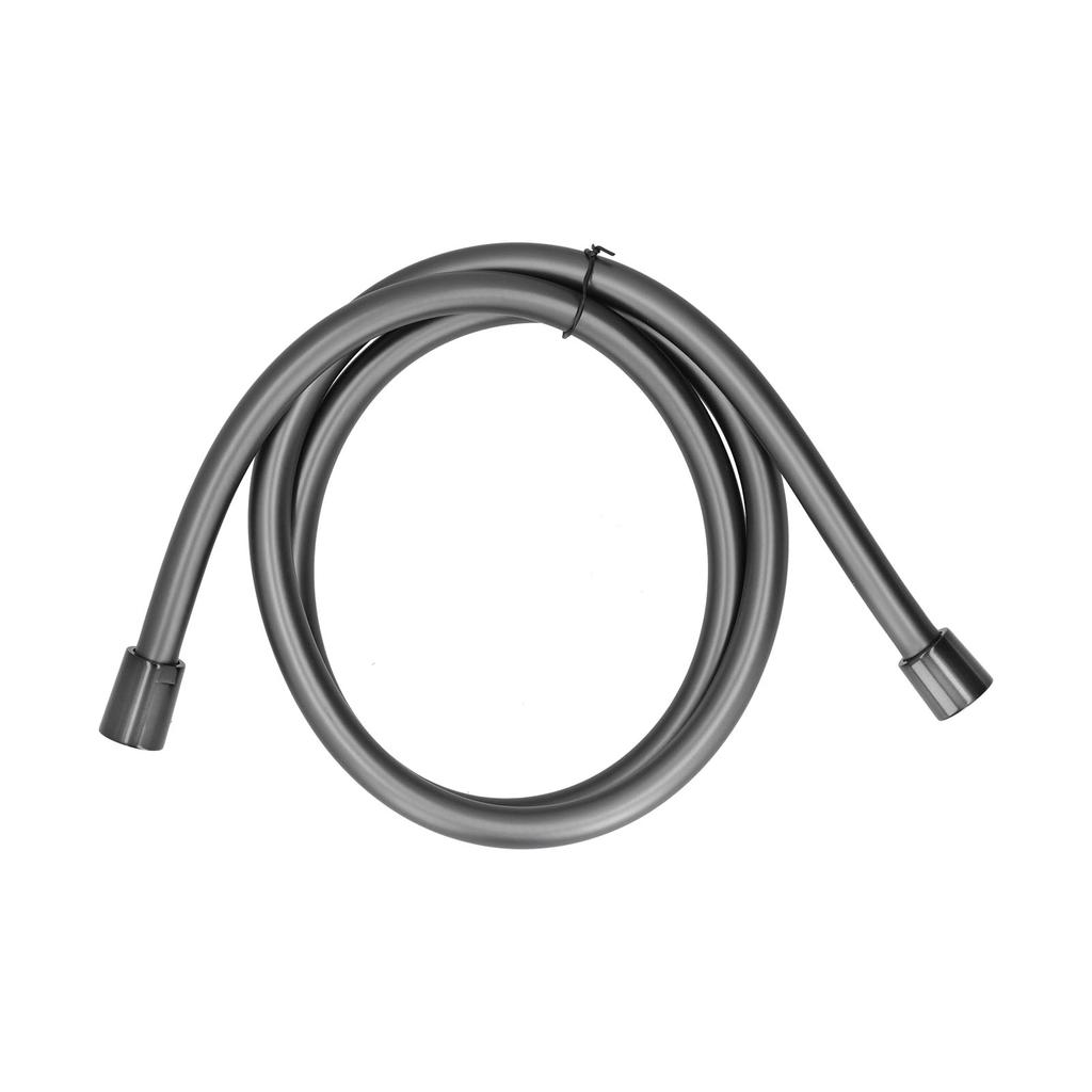 PVC Shower Hose 1.5m Handheld Shower Hose Smooth and Anti Entanglement Durable Shower Tube Grey for