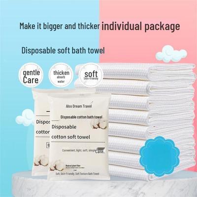 Disposable Travel Bath Towel & Face Towel Set