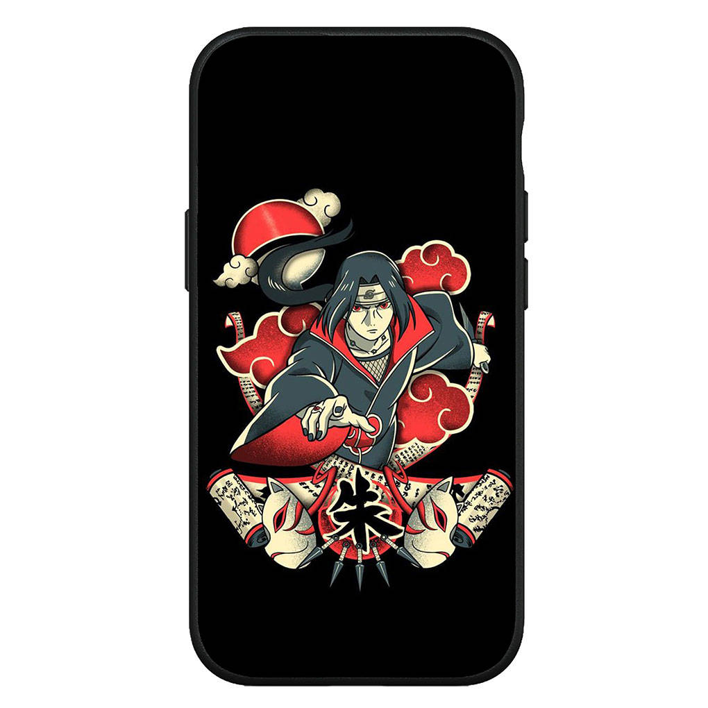 Husă pentru iPhone 16 15 Xiaomi Redmi Note 14 13 12 11 Pro Max X 16e Samsung Galaxy S25 S24 S23 Moto OPPO Huawei Desene Animate Naruto Uchiha Itachi Husă Telefon