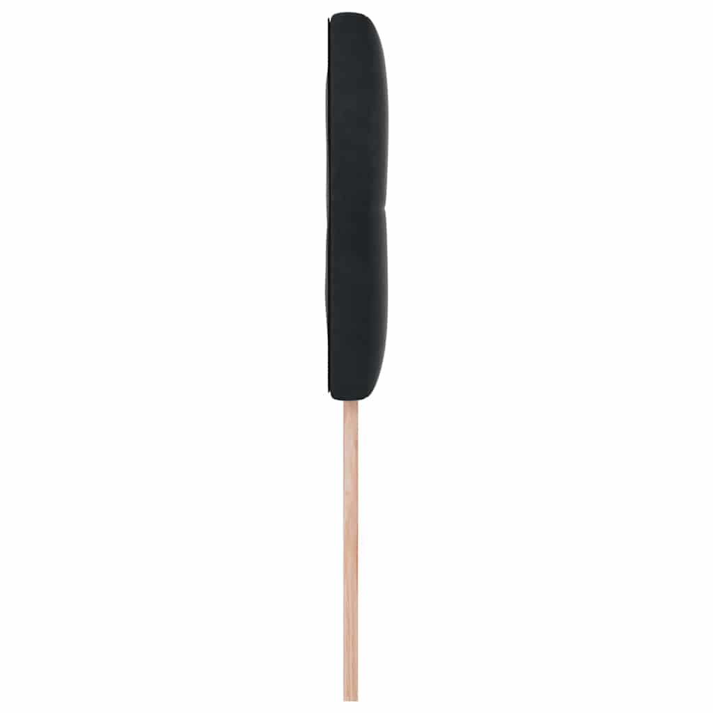 Headboard Black 80 cm Velvet