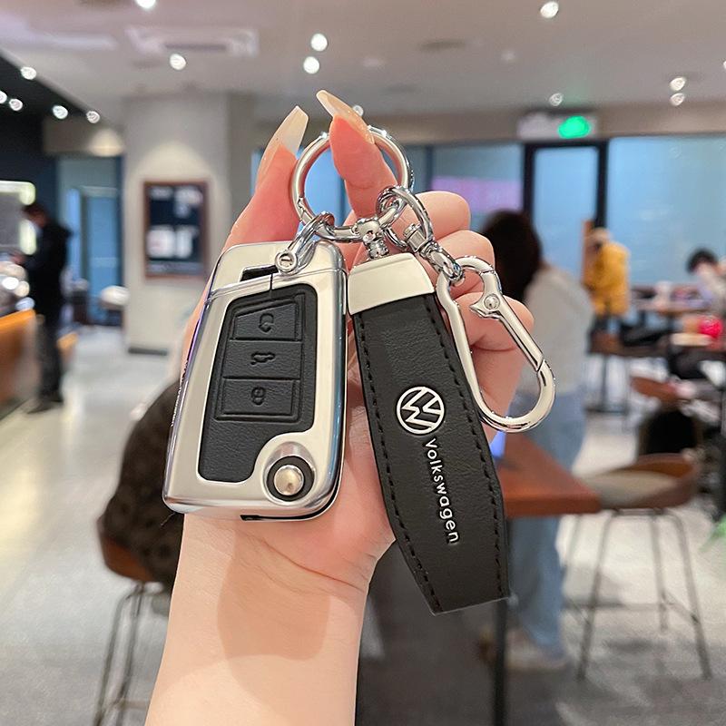 Volkswagen Key Covers for Sagitar, Bora, Tharu, Tayron, Lavida, CC, Passat, Polo, T-Roc