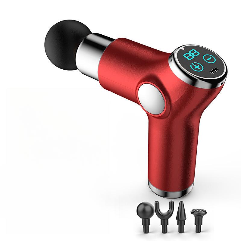Mini Massage Faszienpistole Haushalt Muskelentspannungsmassagegerät Nacken Faszienpistole Fitness Artefakt Elektrische Massagepistole