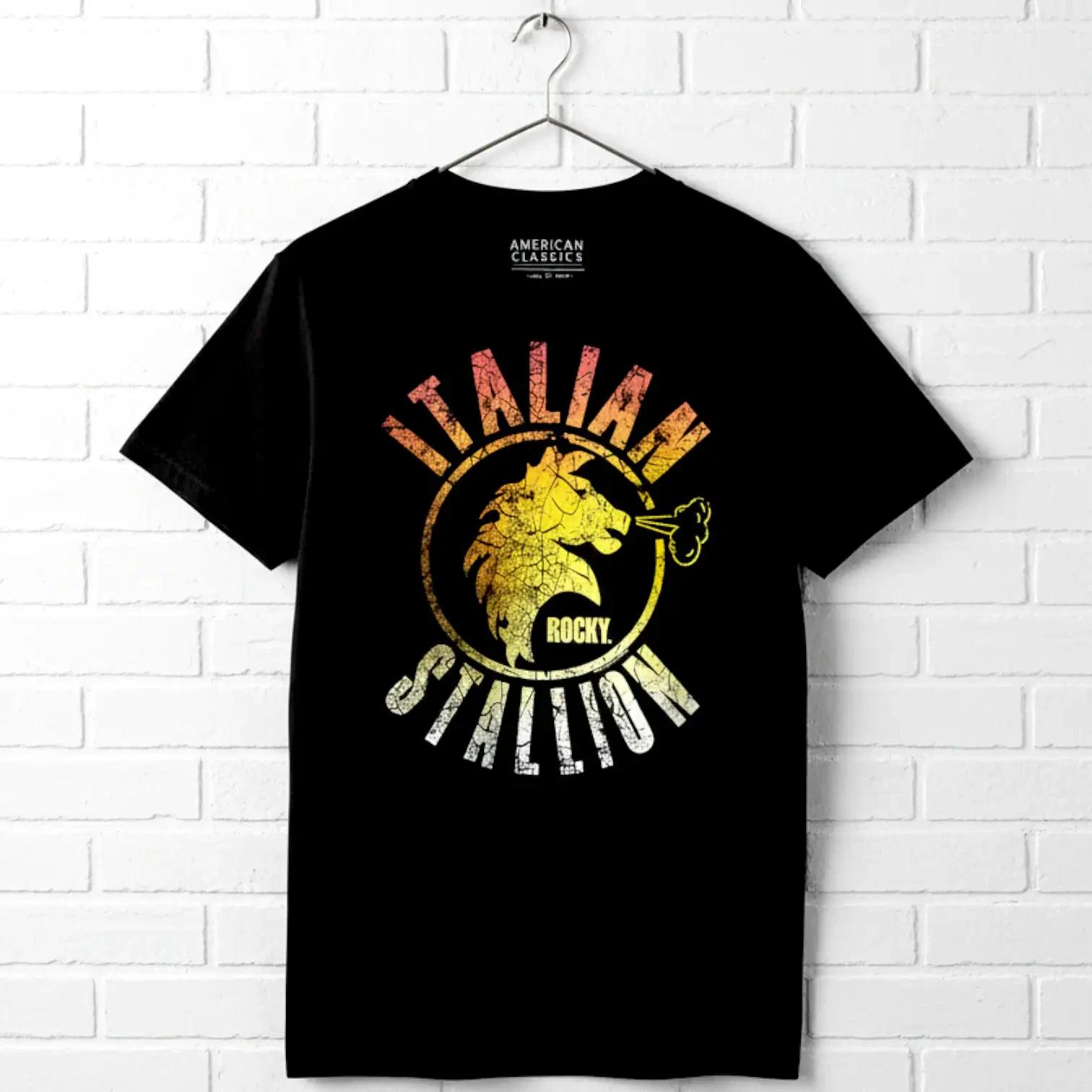 Rocky Fire Italian Stallion Men s T Shirt S