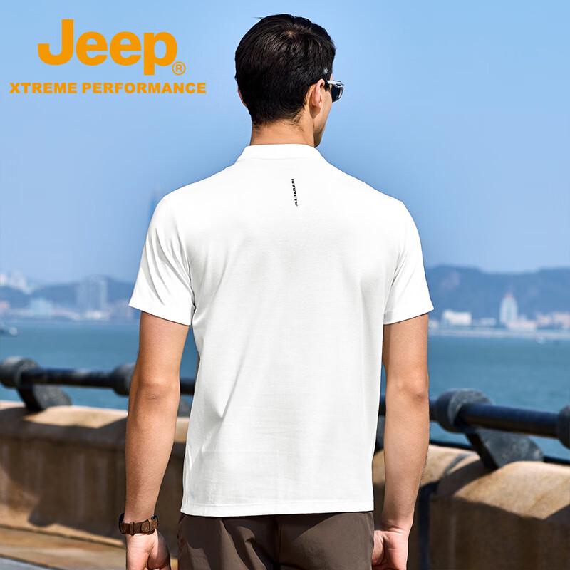 Jeep Men's Quick-Dry Outdoor Sport Round Neck T-Shirt