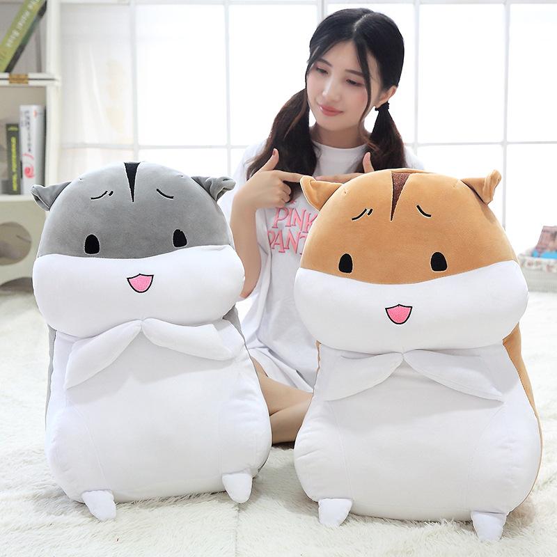 Niedliches Hamster-Plüschtier, Kissen, Stoffpuppe, kleine Puppe, Mädchen, Schlafbett, Kindergeburtstagsgeschenk