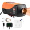 Diesel Air Heater, 5-8KW DC12-24V, Fast Heating Diesel Parking Heater with Remote Control and Color Digital Display, 10L Fuel Tank, Low Noise