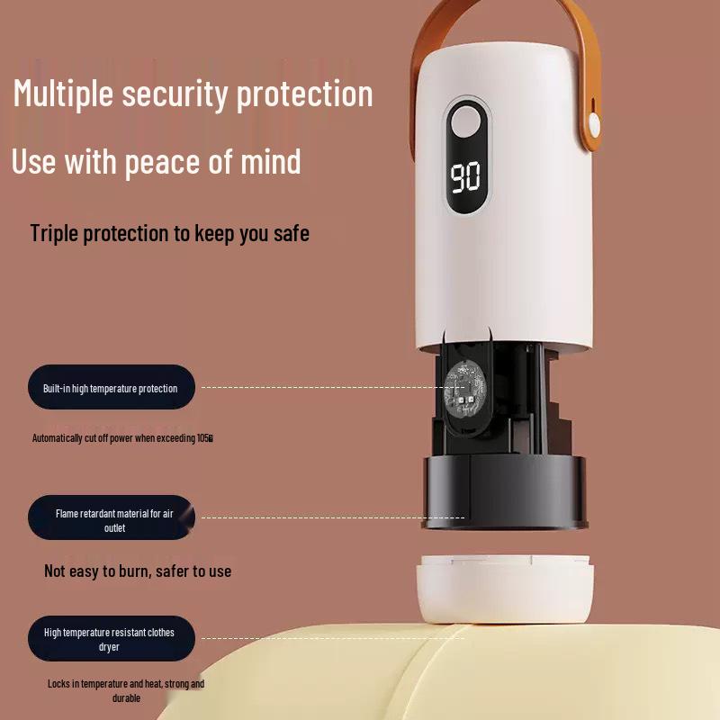 Compact Portable Clothes Dryer for Home and Travel
