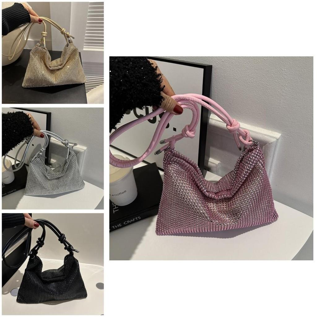 Fresh Fashionable Shiny Sweet Handbag For Women 2024 Spring New Tote Shoulder Bag