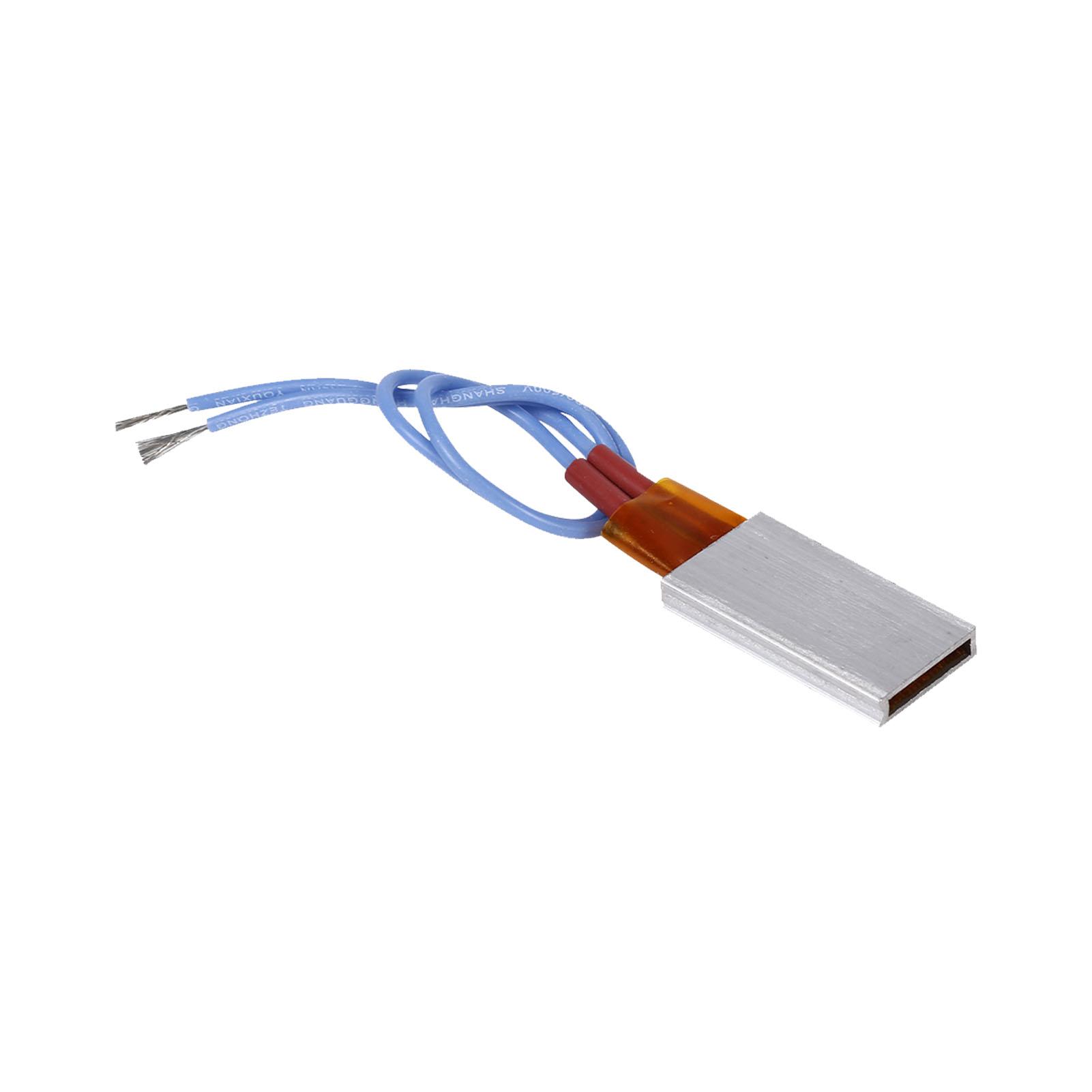 

AC/DC 12V Термостатический алюминиевый корпус Керамическая нагревательная пластина Постоянная температура нагреватель 220 по Цельсию