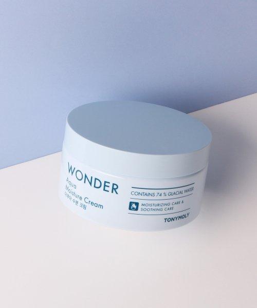 Tonymoly Wonder Aqua Moisture Cream 300ml FREE