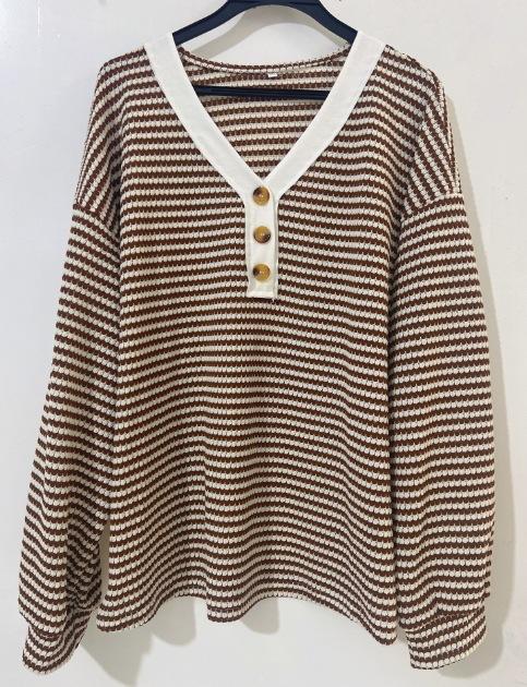 

Женские модные повседневные однотонные свободные свитера с v-образным вырезом и длинными рукавами на осень и зиму XXL