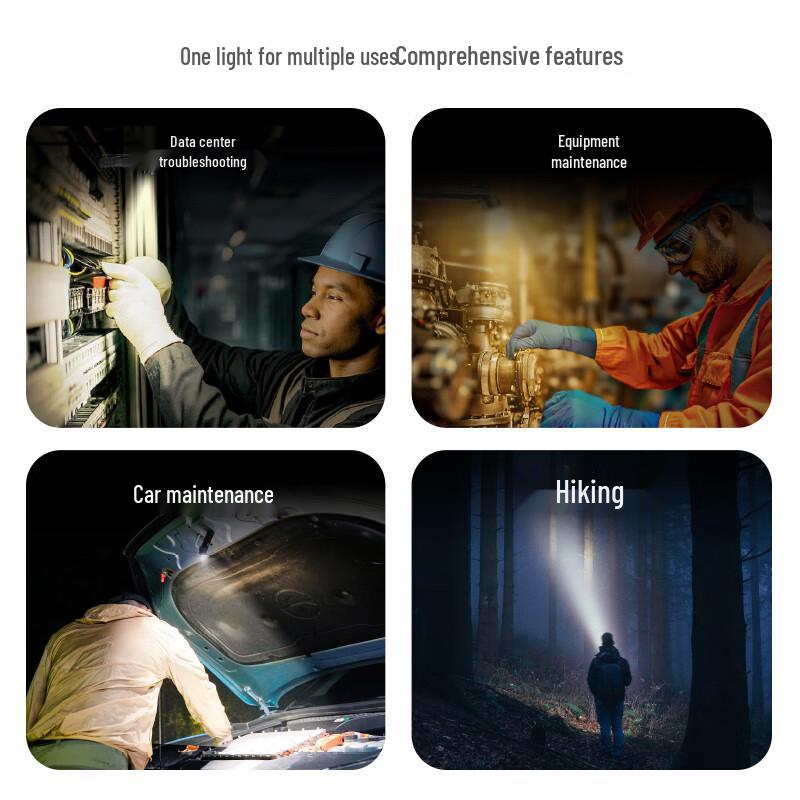 NITECORE EDC09 USB Rechargeable Multi-Color Angle Flashlight