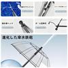 LCBXOOX Transparent Umbrella for Adults and Children, Includes Water Gun, 2-Way Design, Powerful Spray, Anti-Pinch Design, Perfect for Business and