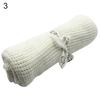 Baby Newborn Soft Warm Cotton Solid Color Knitted Crochet Rectangle Blankets