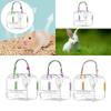 Small Animal Carrier Cage Portable Hamster Carrier Cage Carry Case for Gerbils Small Pet Hedgehog Dwarf Hamster