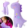 Car Seat Belt Cover Pillow for Kids, Car Seatbelt Cushion Shoulder Neck Support Protector Pad, Soft Stuffed Travel Vehicle,Birthday Gift for Children