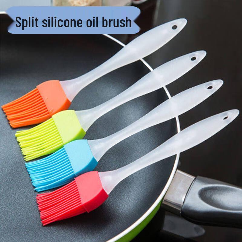 ZISIZ Heat-Resistant Silicone BBQ Oil Brush