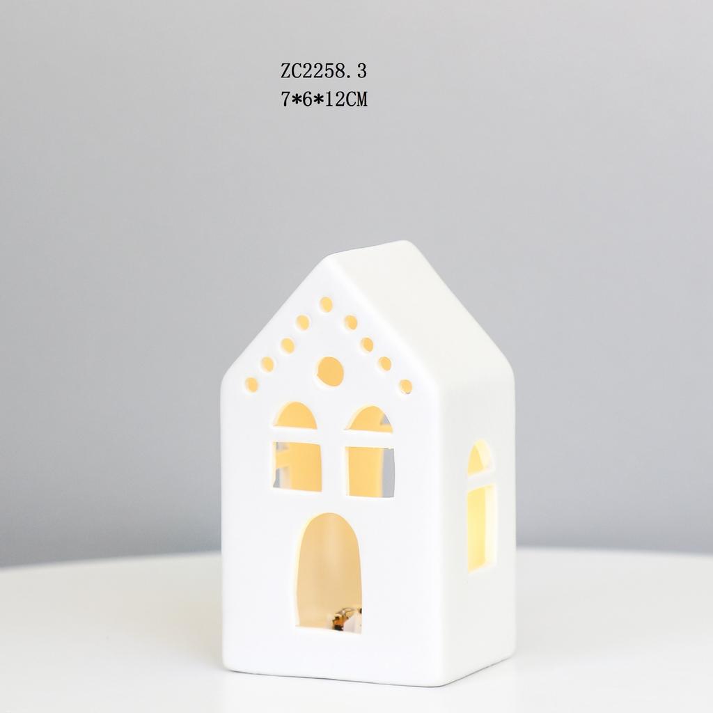 Creative Craft Ceramic LED Small Room Night Lights, Ambient Lights, Decorative Ornaments, Festival Decorative Table Ornaments