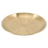 Wizard Altar Plate Round Copper Ritual Tray For Holder Tarot Display Religious Ceremony Decorative Home Decoration
