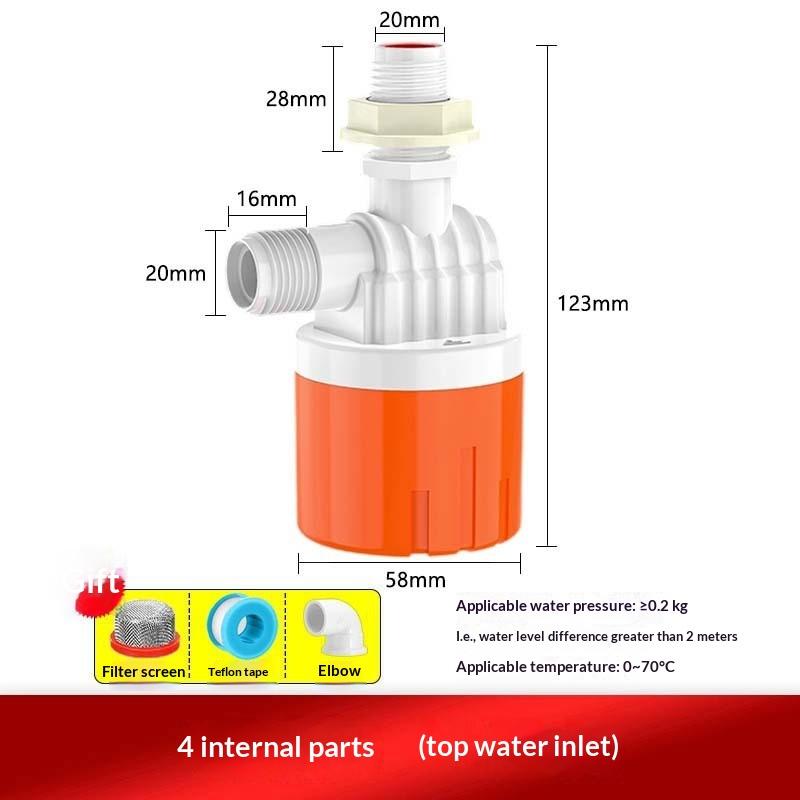Automatic Water Level Control Valve Float Tower Tank Floating Ball Prefilter For Tank Automatic